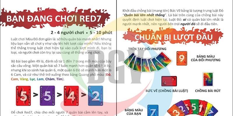 Hướng dẫn cách chơi red 7 và chiến thuật giành chiến thắng cho người mới
