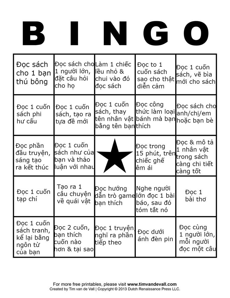 Cách chơi bingo cơ bản cho người mới bắt đầu