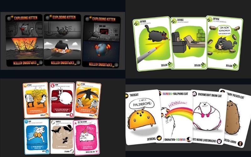 Cách chơi Exploding Kittens cơ bản cho người mới bắt đầu