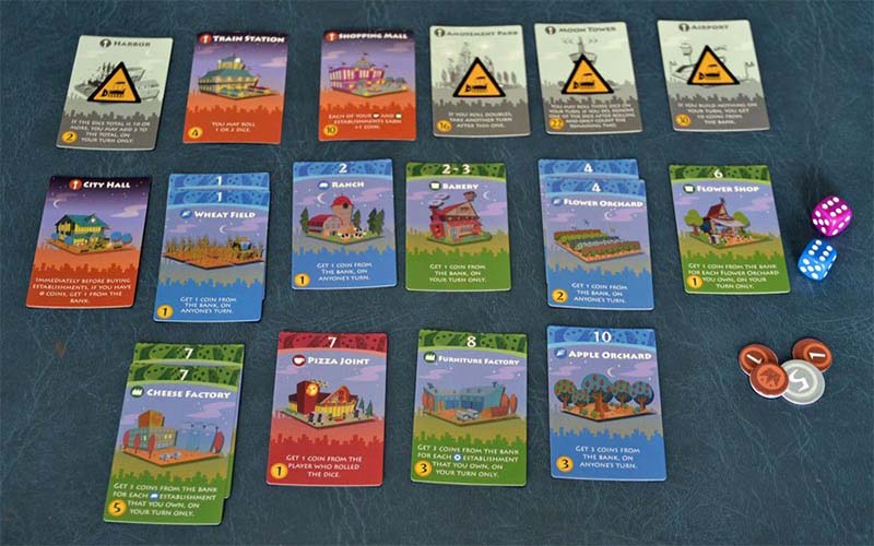 Chiến lược xây dựng thành phố hiệu quả trong Machi Koro