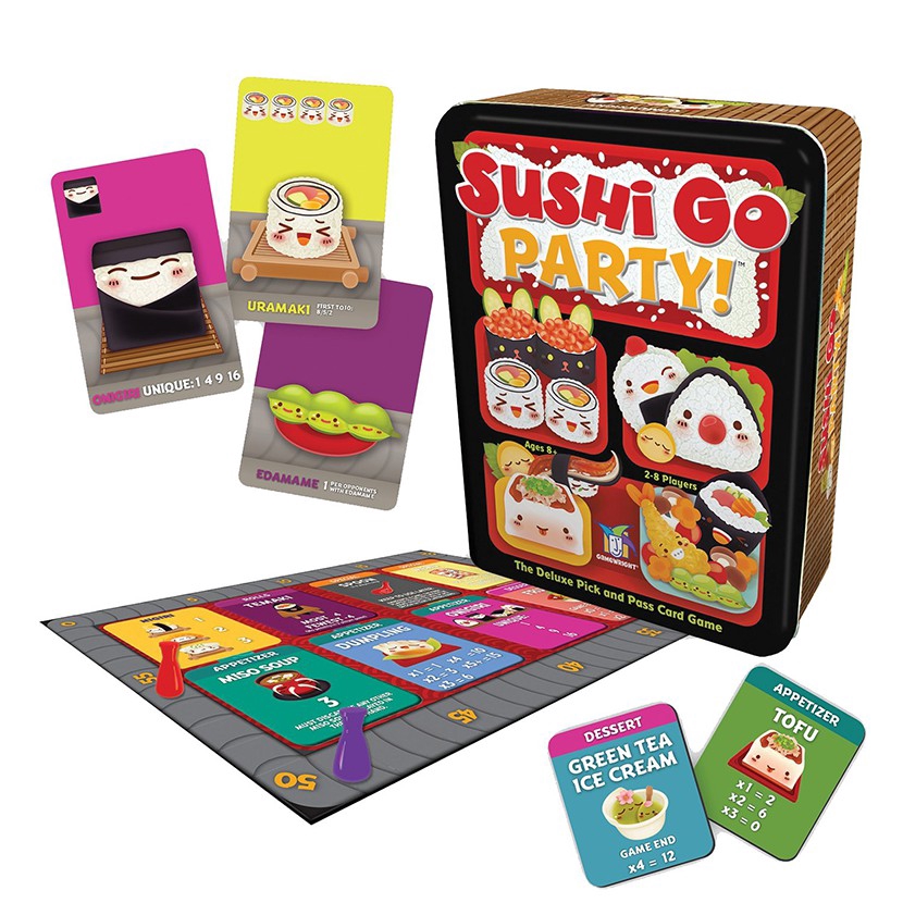 Chiến thuật kết hợp các loại thẻ trong Sushi Party