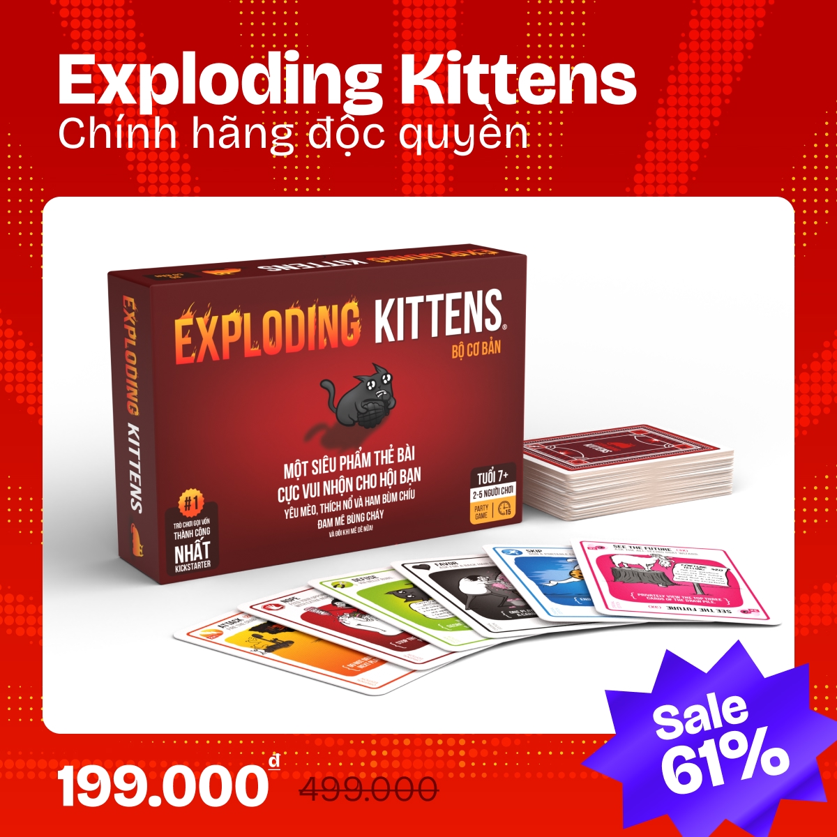 Hướng dẫn cách chơi exploding kittens chi tiết từ cơ bản đến nâng cao