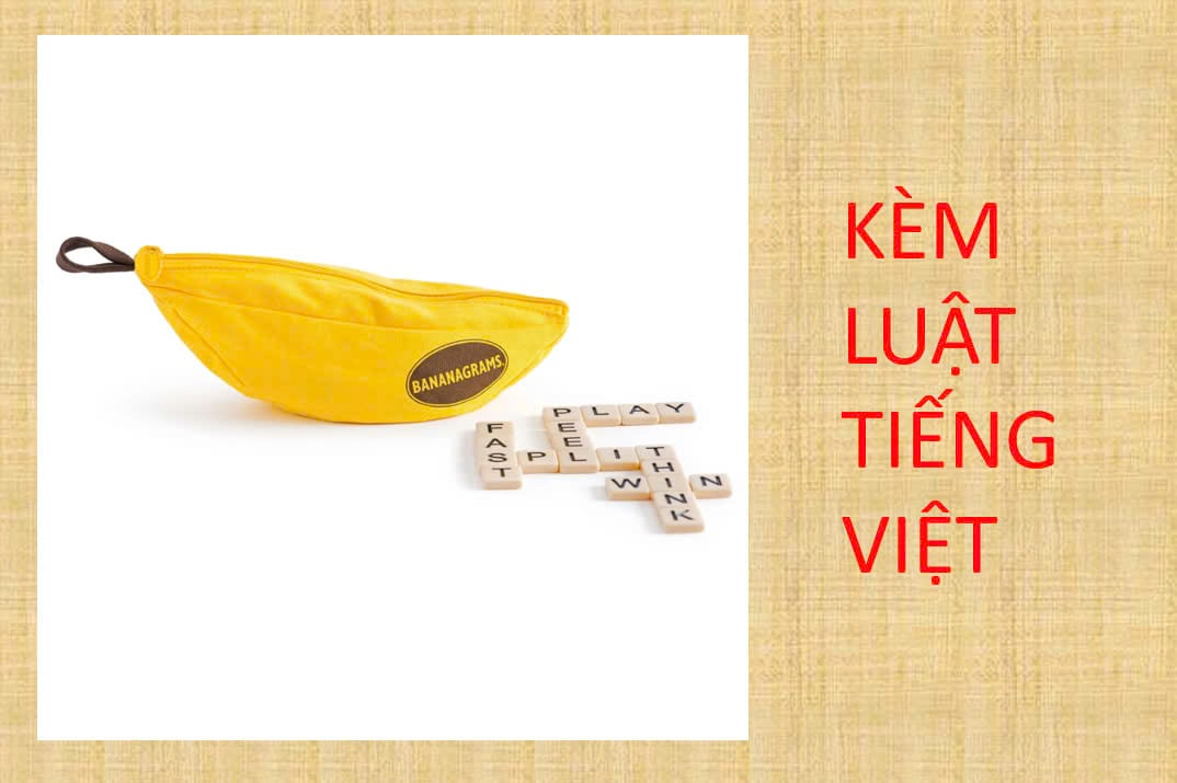 Hướng dẫn chi tiết cách chơi Bananagrams cho người mới bắt đầu