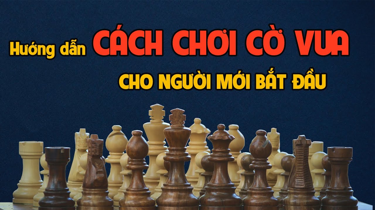 Hướng dẫn luật chơi cờ vua cơ bản cho người mới bắt đầu
