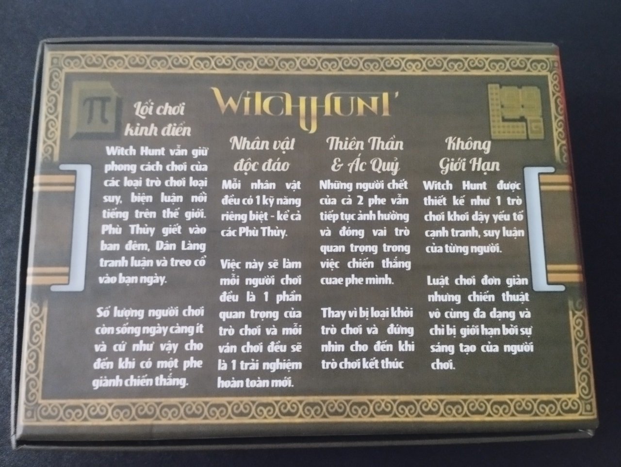 Luật chơi và quy tắc cơ bản trong Witch Hunt