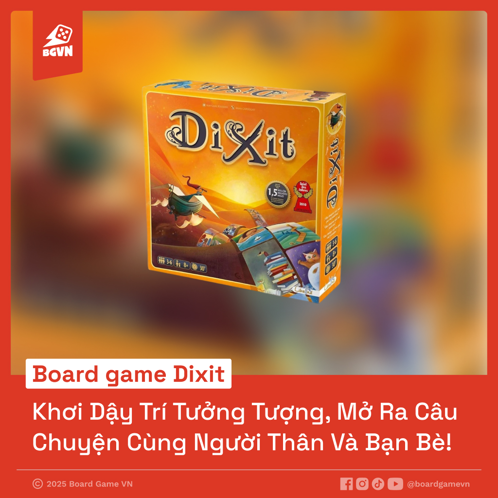 Phát triển trí tưởng tượng và kỹ năng xã hội qua Dixit