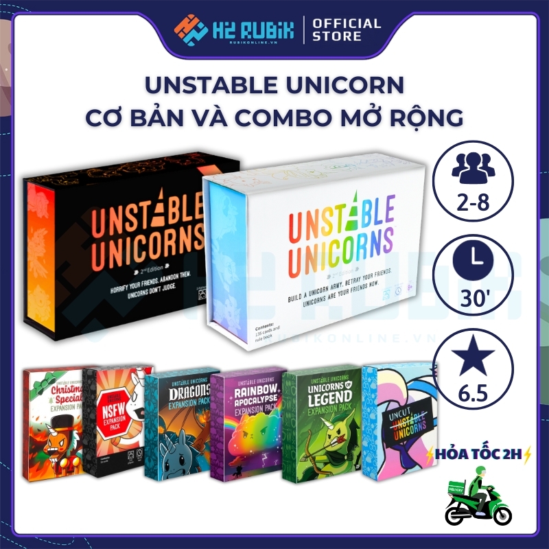 Tương tác và đấu trí giữa người chơi trong Unstable Unicorns